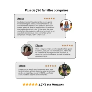 journal mémoire grand mère – de toi à moi