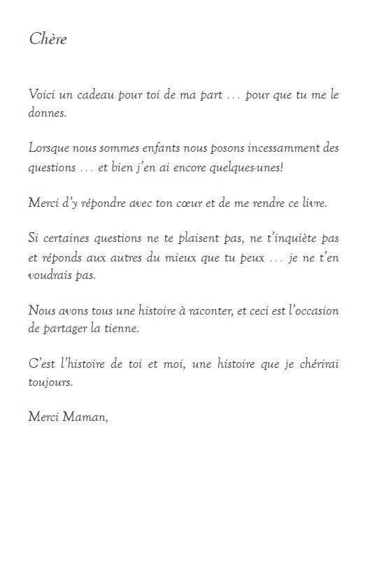 maman – de toi à moi maman – de toi à moi
