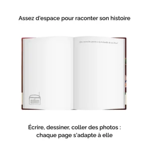 journal grand mere page interieure espace ecriture