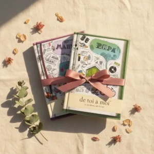 coffret journal maman + papa — fête des mères & pères